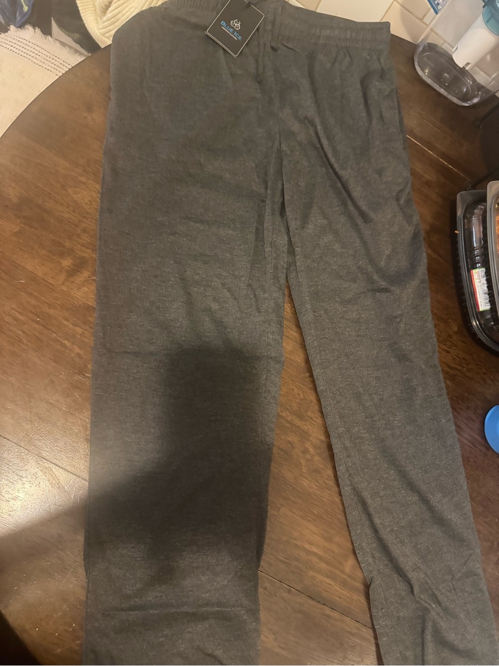 Wide Leg Women's Lounge Pants - Gray